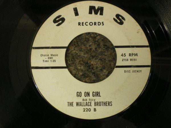 The Wallace Brothers : One Way Affair (7", Promo, Styrene)