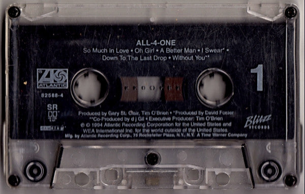 All-4-One : All-4-One (Cass, Album)