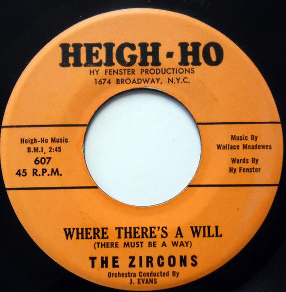 The Zircons : Don't Put Off For Tomorrow (7")
