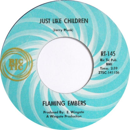 Flaming Ember : Just Like Children / Tell It Like It Is (7", Single, Mono, Styrene, Ter)