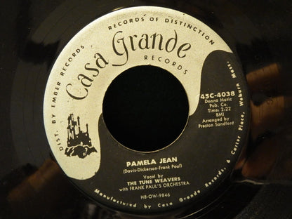 The Tune Weavers With Frank Paul's Orchestra : I Remember Dear / Pamela Jean (7", Single)