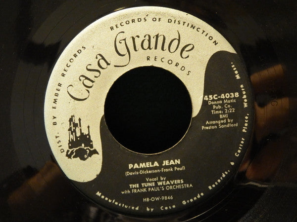 The Tune Weavers With Frank Paul's Orchestra : I Remember Dear / Pamela Jean (7", Single)