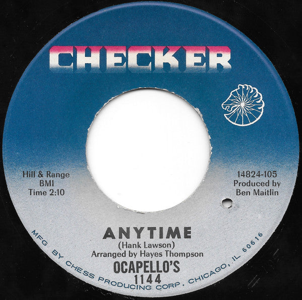 Ocapello's : Anytime / The Stars (7")