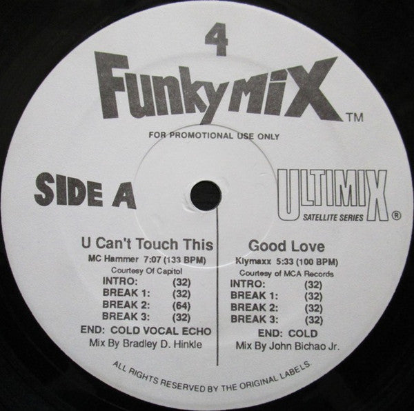 Various : Funkymix 4 (3x12", Comp, Promo)