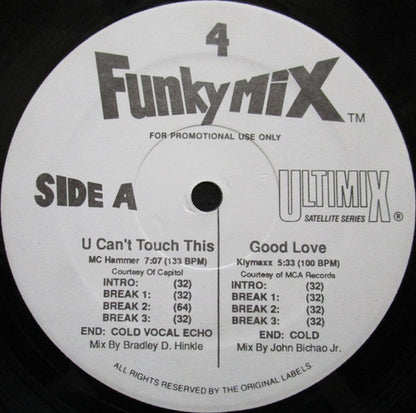 Various : Funkymix 4 (3x12", Comp, Promo)