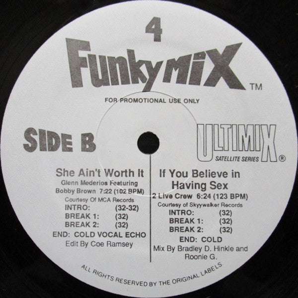 Various : Funkymix 4 (3x12", Comp, Promo)