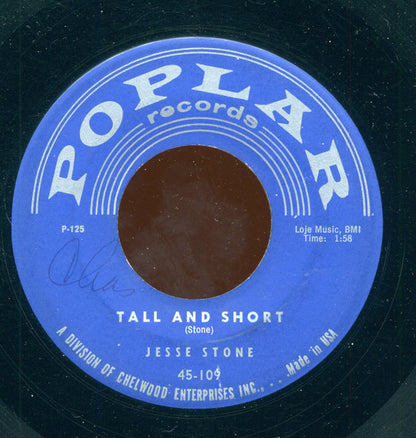Jesse Stone : Tall And Short / The Stash (7")