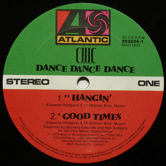 Chic : Dance Dance Dance (12", EP)