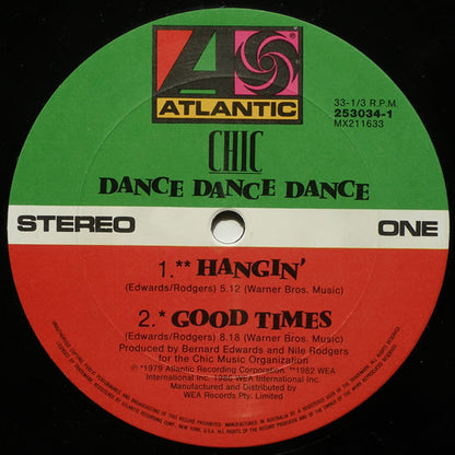 Chic : Dance Dance Dance (12", EP)
