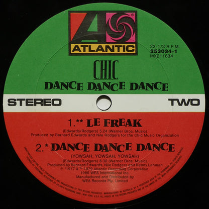 Chic : Dance Dance Dance (12", EP)