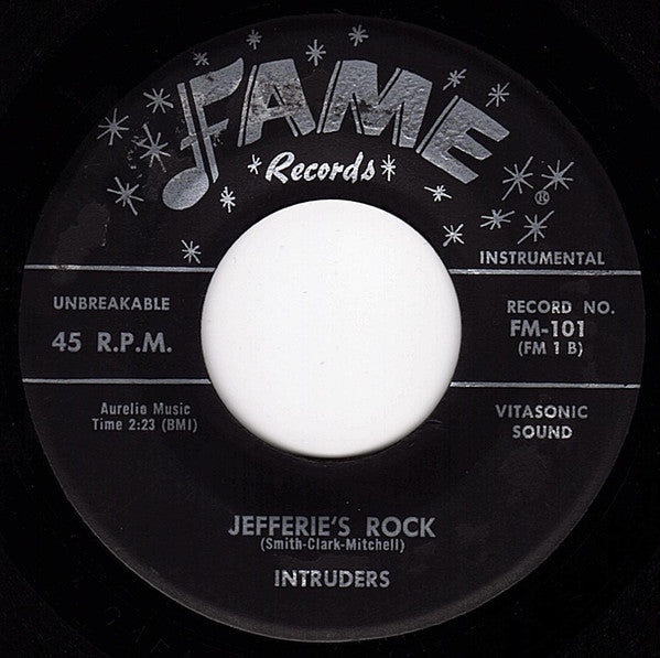 The Intruders (8) : Fried Eggs / Jefferie's Rock (7")