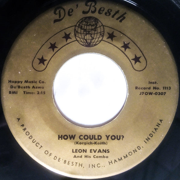 Leon Evans And His Combo : Satellite Beep Bop (7", Single)