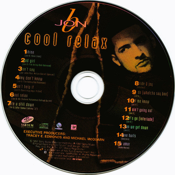 Jon B : Cool Relax (CD, Album)