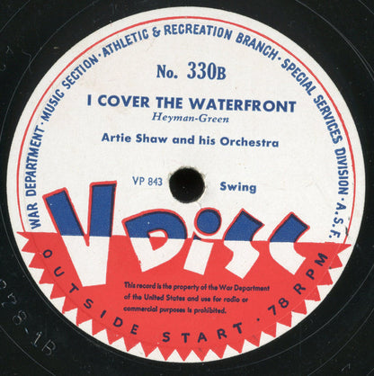 Benny Carter And His Orchestra / Artie Shaw And His Orchestra : Among My Souvenirs / Sleep / I Cover The Waterfront (12")