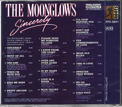 The Moonglows : Sincerely (CD, Comp, RM)