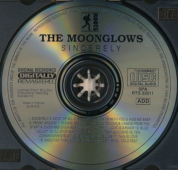 The Moonglows : Sincerely (CD, Comp, RM)
