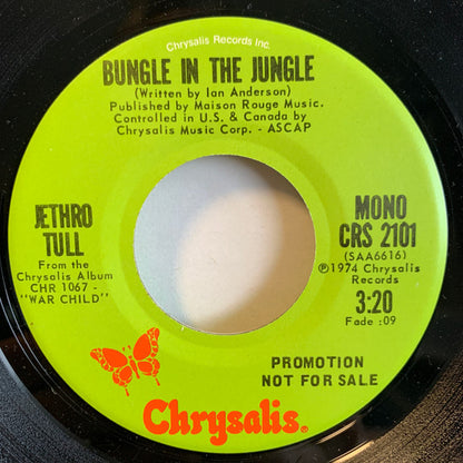Jethro Tull : Bungle In The Jungle (7", Mono, Promo)