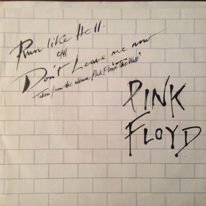 Pink Floyd : Run Like Hell (7", Single, Styrene, Ter)