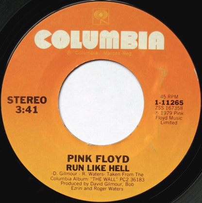 Pink Floyd : Run Like Hell (7", Single, Styrene, Ter)