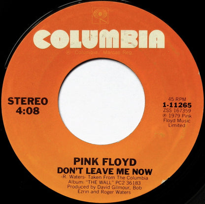 Pink Floyd : Run Like Hell (7", Single, Styrene, Ter)