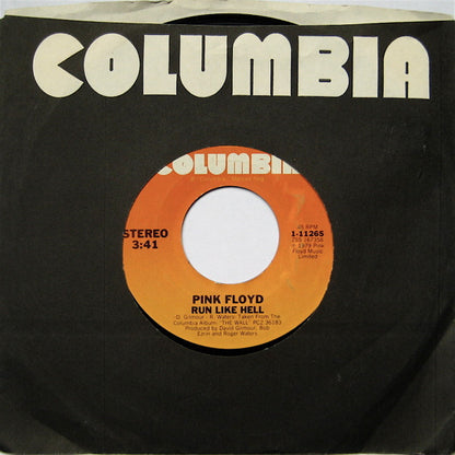 Pink Floyd : Run Like Hell (7", Single, Styrene, Ter)