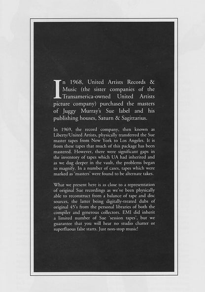Various : The Sue Records Story (4xCD, Comp)