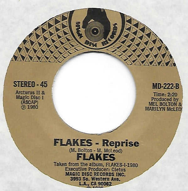 Flakes : Hey There Lonely Girl (7")
