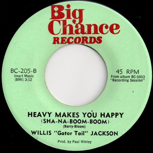 Willis Jackson : Love Story (7")