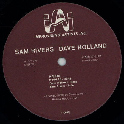 Sam Rivers / Dave Holland : Vol. 2 (LP, Album)