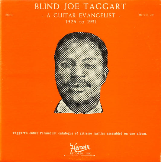 Blind Joe Taggart : A Guitar Evangelist 1926 To 1931 (LP, Album, Comp)