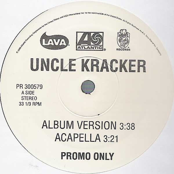 Uncle Kracker : Follow Me (12", Promo)