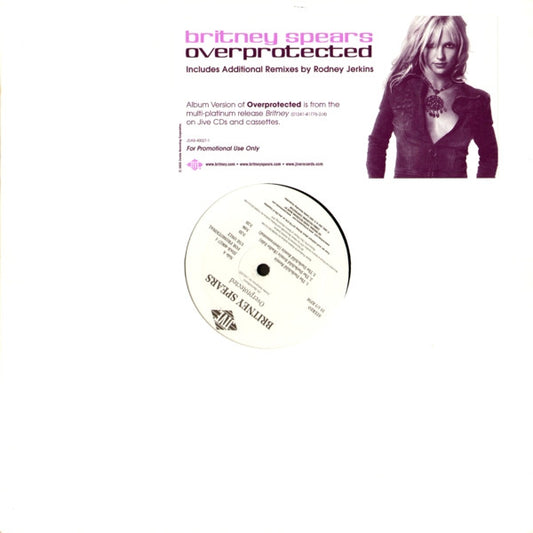 Britney Spears : Overprotected (12", Promo)