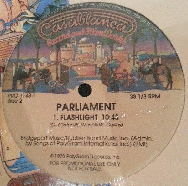 Donna Summer / Parliament : Love To Love You Baby / Flashlight (12", Promo, Smplr)