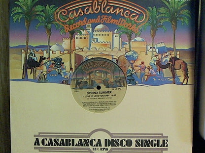 Donna Summer / Parliament : Love To Love You Baby / Flashlight (12", Promo, Smplr)