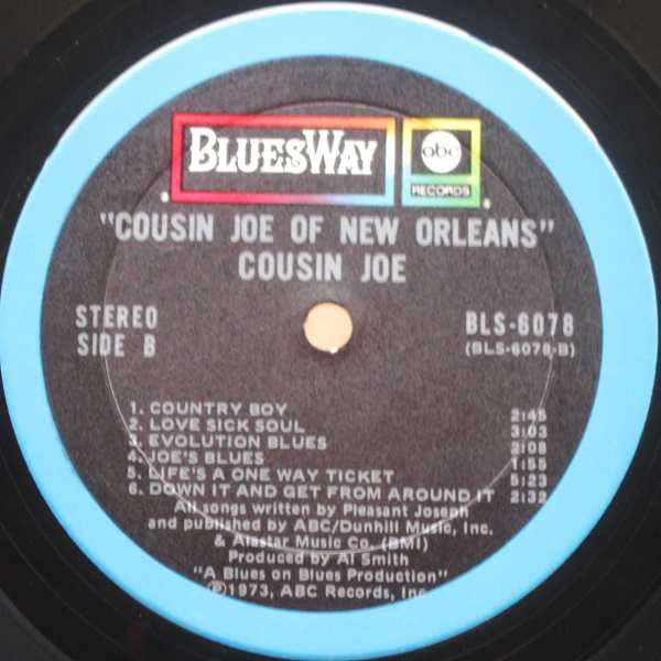 Cousin Joe : Cousin Joe Of New Orleans (LP, Album)