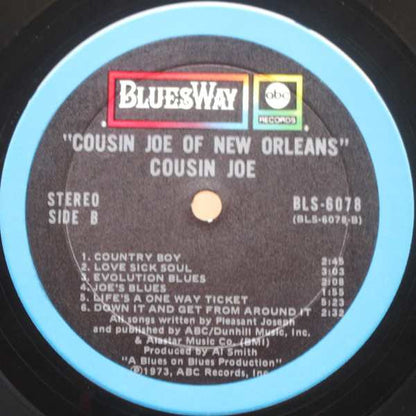 Cousin Joe : Cousin Joe Of New Orleans (LP, Album)
