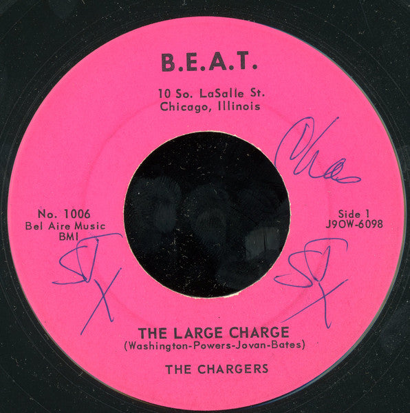 The Chargers (5) : The Large Charge / Miss Letha Jones (7", Single)