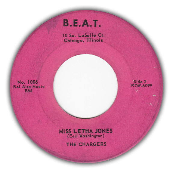 The Chargers (5) : The Large Charge / Miss Letha Jones (7", Single)