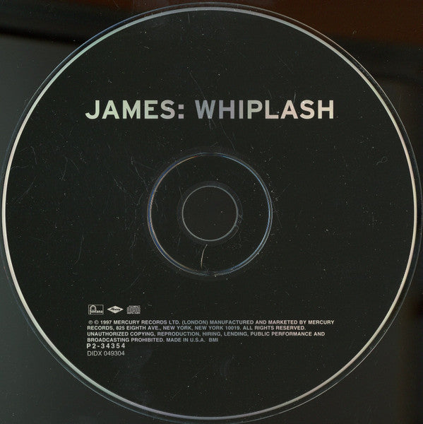James : Whiplash (CD, Album, Club, CRC)