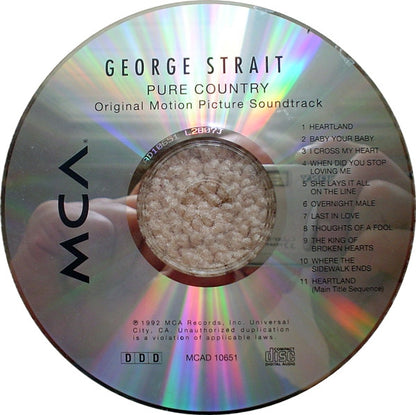George Strait : Pure Country (Original Motion Picture Soundtrack) (CD, Album)