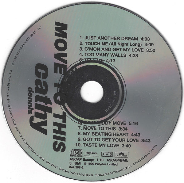 Cathy Dennis : Move To This (CD, Album)