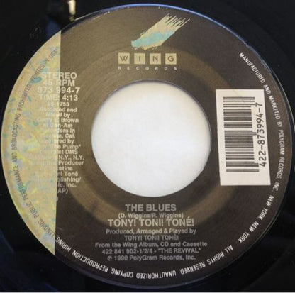 Tony! Toni! Toné! : The Blues / Jo-Jo (7")
