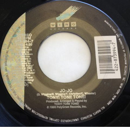 Tony! Toni! Toné! : The Blues / Jo-Jo (7")