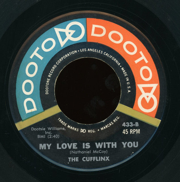 The Cuff Links (3) : So Tough / My Love Is With You (7", RE)