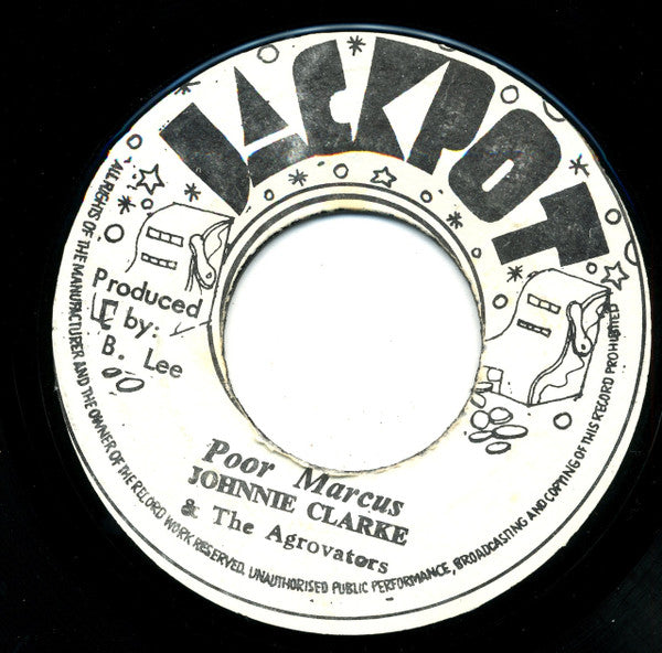 Johnny Clarke & The Aggrovators : Poor Marcus (7")