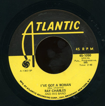 Ray Charles And His Band : I've Got A Woman (7", Single, RE)
