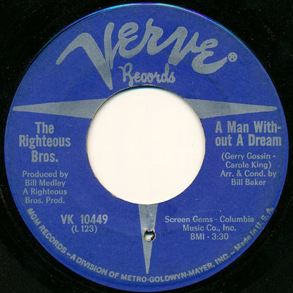 The Righteous Brothers : On This Side Of Goodbye (7", Single)