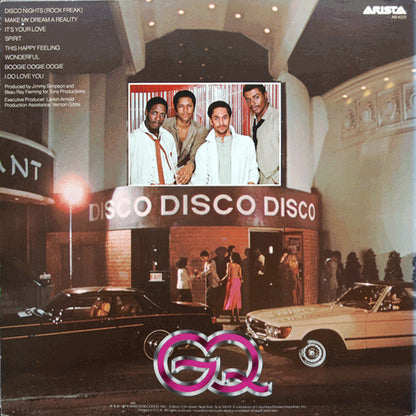 GQ : Disco Nights (LP, Album, Pit)
