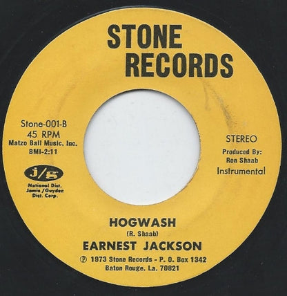 Earnest Jackson : Love And Happiness (7", Single)