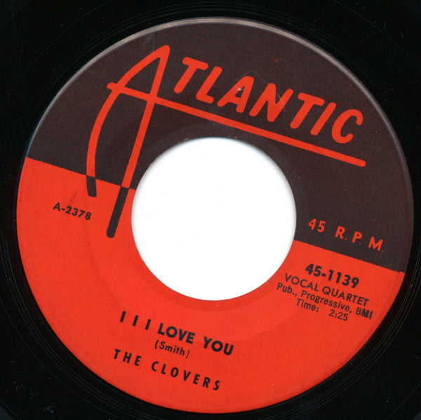 The Clovers : So Young / I I I Love You (7", Single)